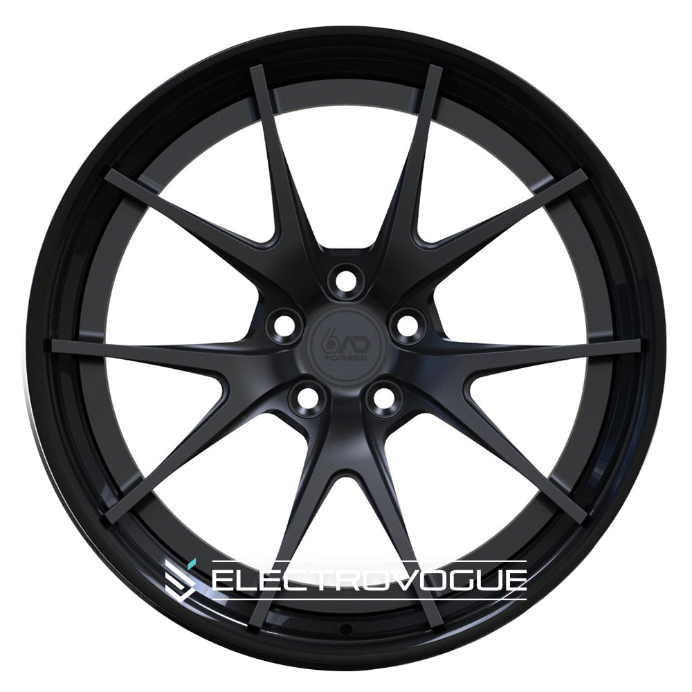 Tesla Model 3 6AD x Electrovogue Aerospace Two Piece 4x 20" Forged Alloy Wheels / Black