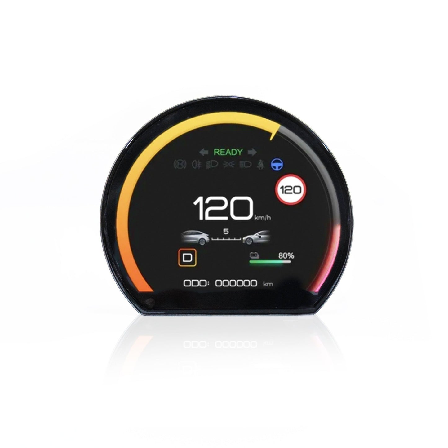 Mini Display Instrument LCD for Tesla Model 3 / Y - Electrovogue