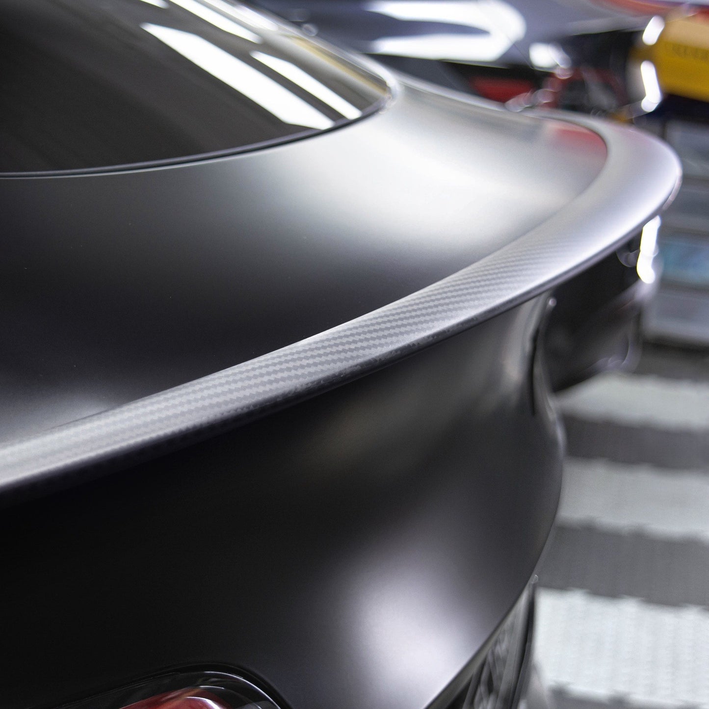 Rear Carbon Spoiler for Tesla Model Y - Electrovogue
