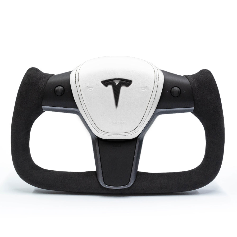 Yoke Alcantara Steering Wheel for Tesla Model Y