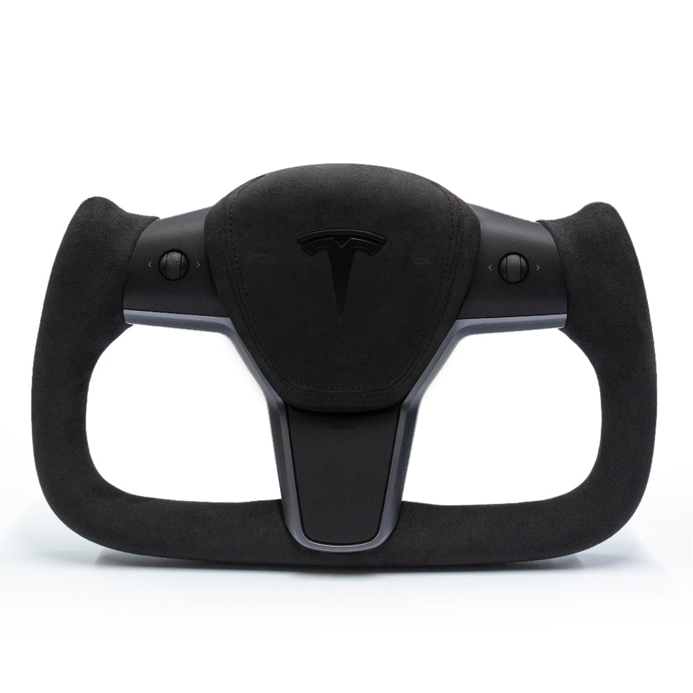 Yoke Alcantara Steering Wheel for Tesla Model Y