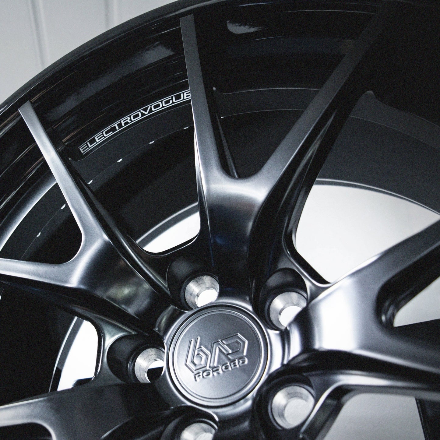 Tesla Model 3 6AD x Electrovogue Aerospace Two Piece 4x 20" Forged Alloy Wheels / Black - Electrovogue