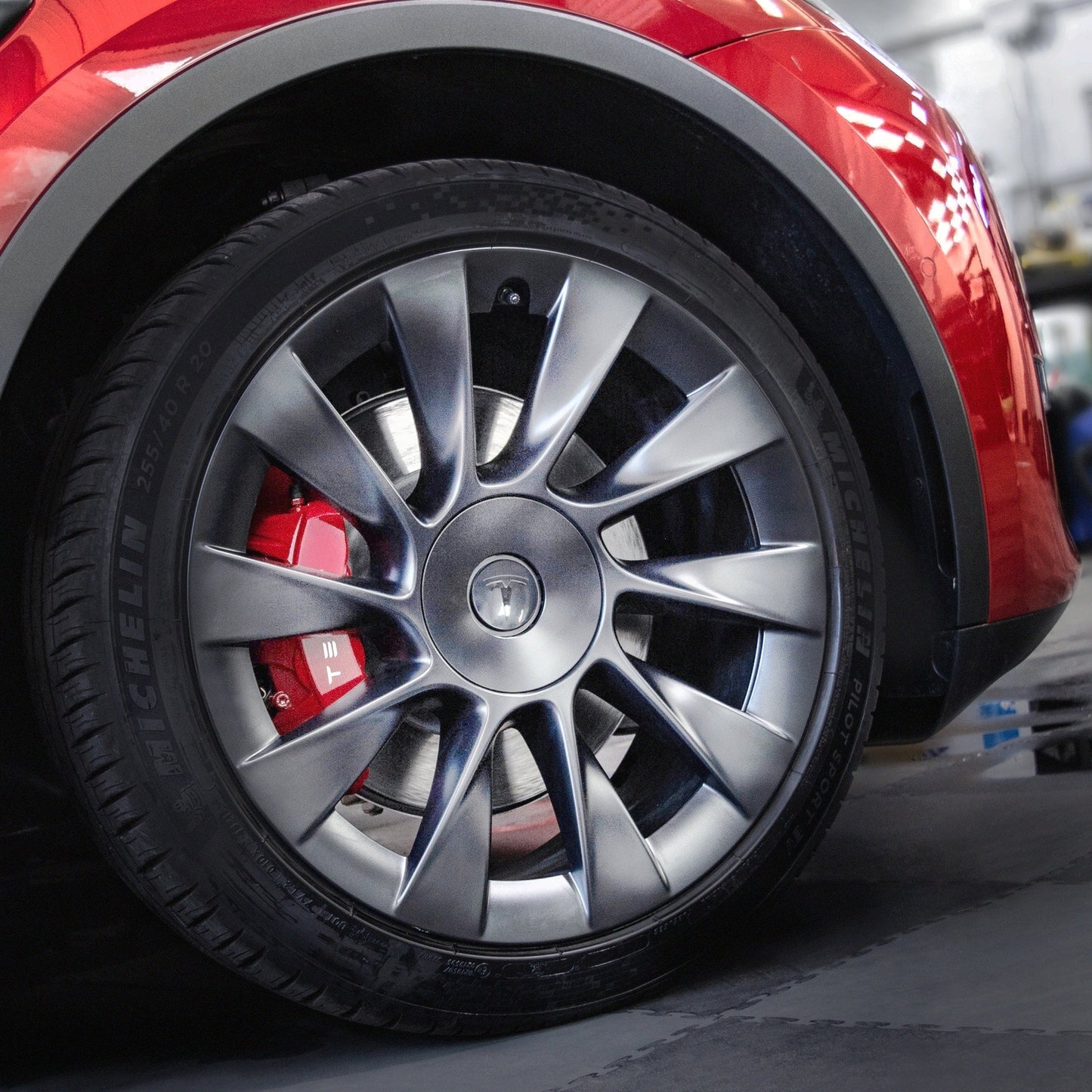 Tesla Model Y Induction 4x 20" Alloy Wheels / Exchange - Electrovogue
