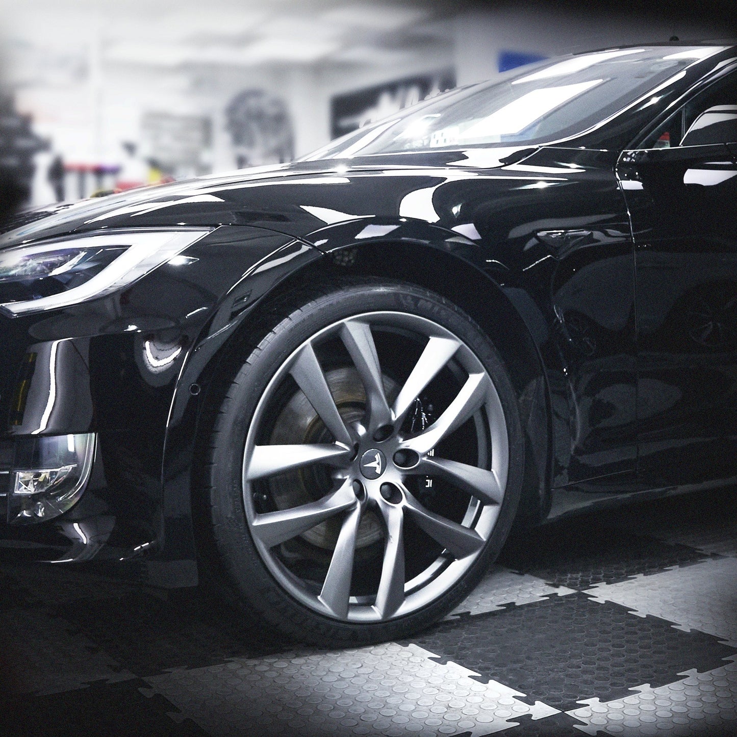 Tesla Model S Arachnid 4x 21" Alloy Wheels / Exchange - Electrovogue
