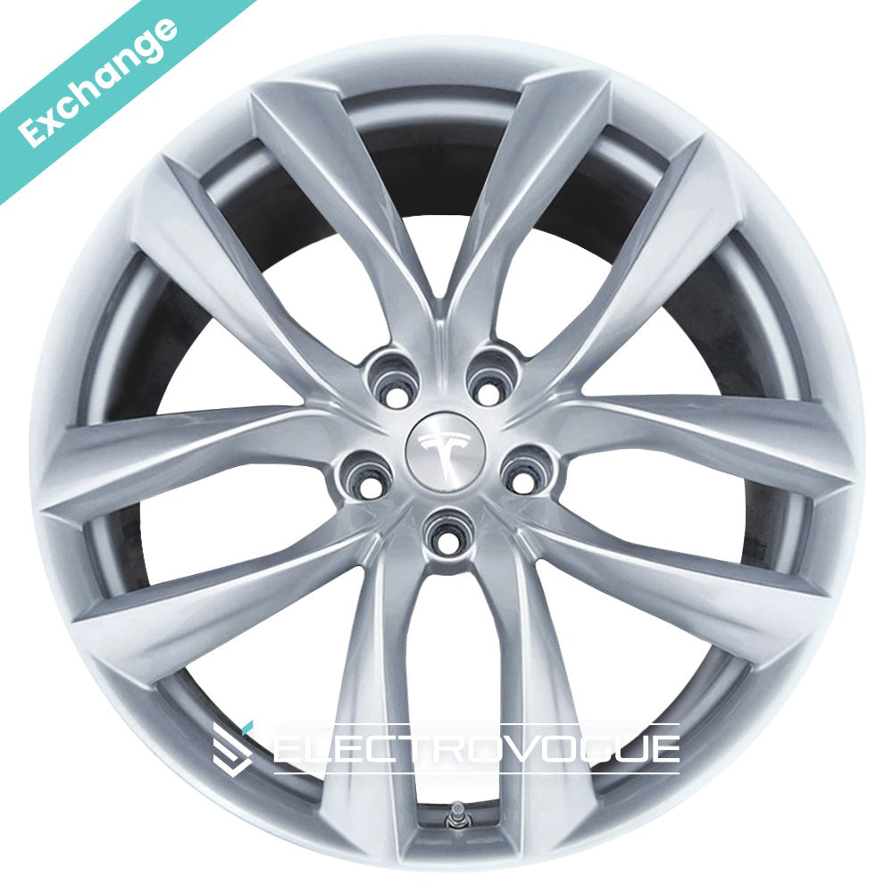 Tesla Model S Arachnid 4x 21" Alloy Wheels / Exchange - Electrovogue