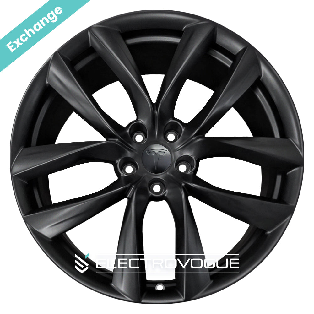 Tesla Model S Arachnid 4x 21" Alloy Wheels / Exchange - Electrovogue