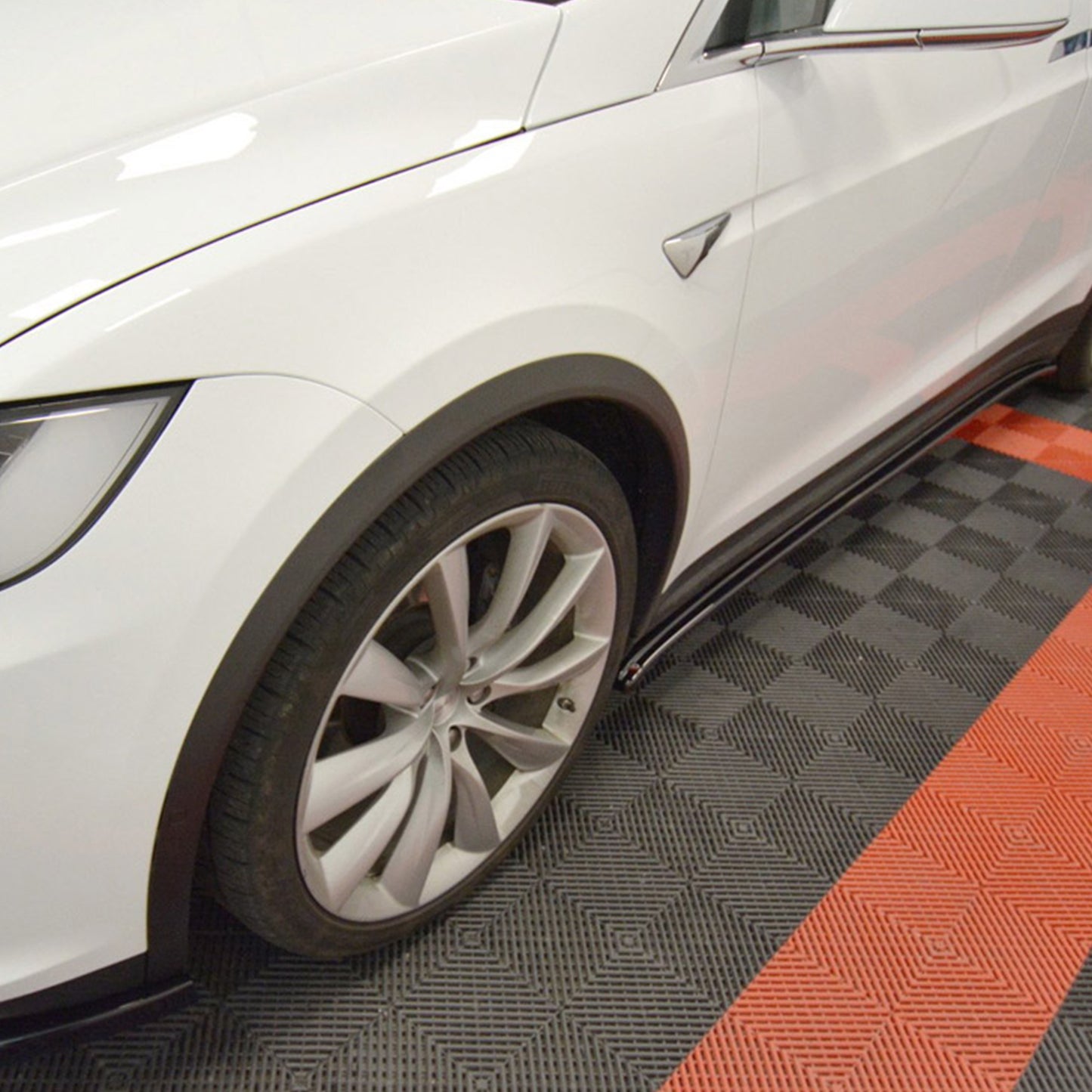 MAXTON® DESIGN Side Skirts Diffusers / Version 1 for Tesla Model X - Electrovogue