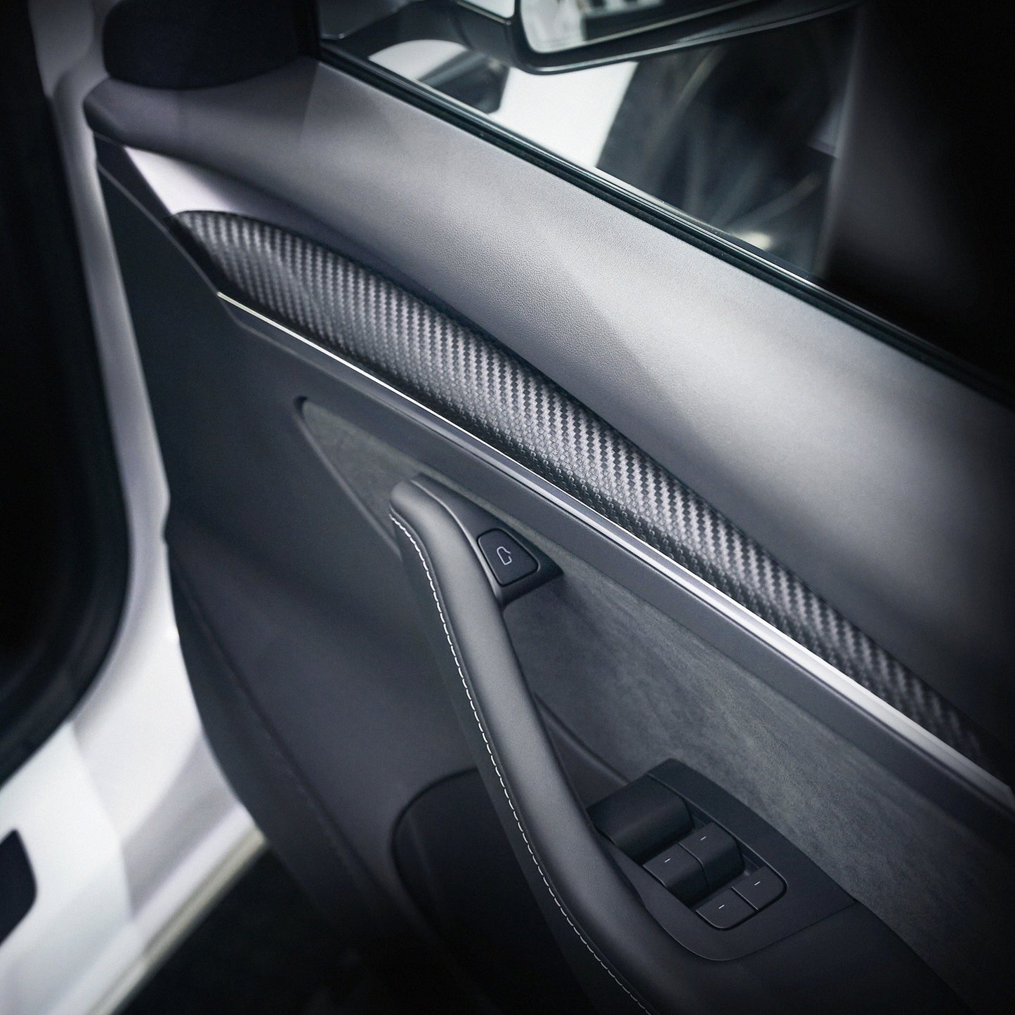 Carbon Dashboard for Tesla Model 3 / Y - Electrovogue