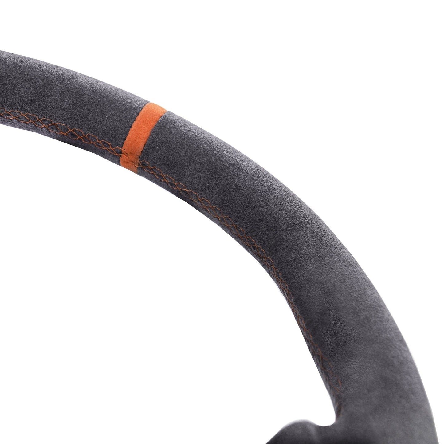 Alcantara Classic Steering Wheel Re-Trim for Tesla Model Y - Electrovogue