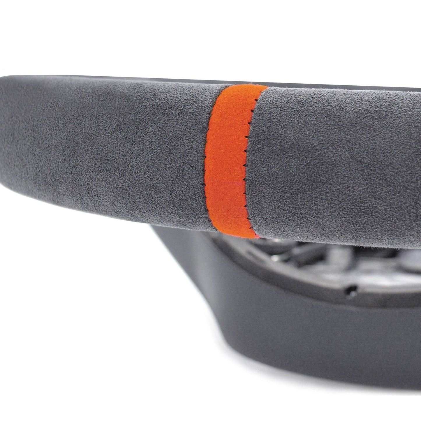 Alcantara Classic Steering Wheel Re-Trim for Tesla Model Y - Electrovogue