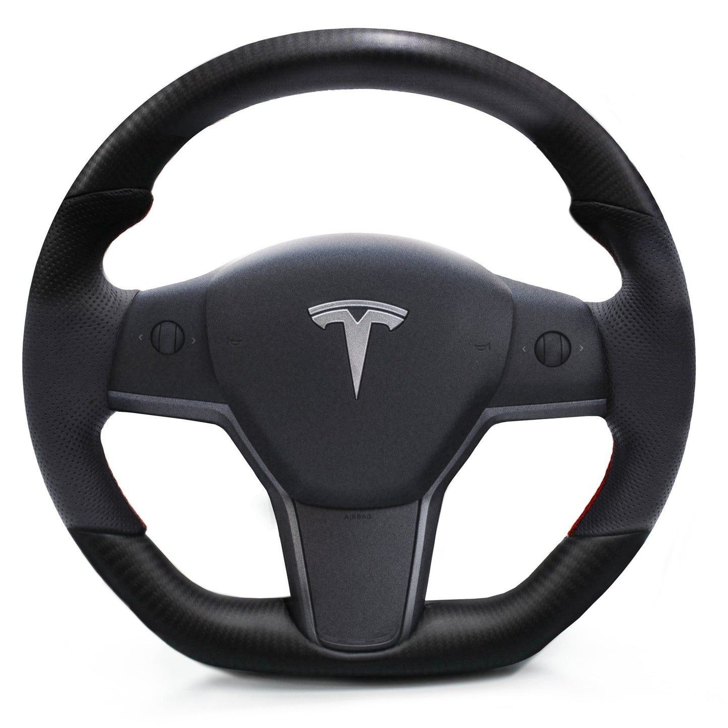Carbon & Leather Steering Wheel for Tesla Model Y (heated)