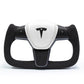 Yoke Alcantara Steering Wheel for Tesla Model Y