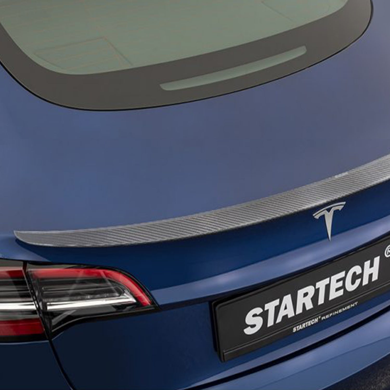 Tesla Rear Spoiler Refit Kit STARTECH Carbon Rear Spoiler for Tesla Model 3 – Electrovogue