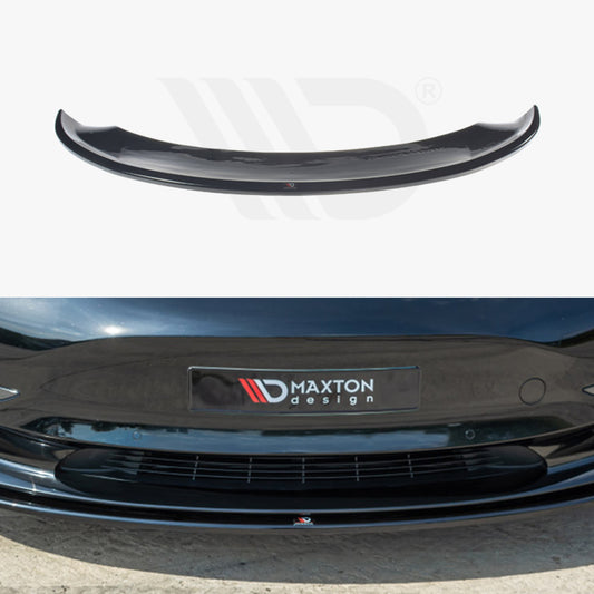 MAXTON® DESIGN Front Splitter / Version 1 for Tesla Model 3
