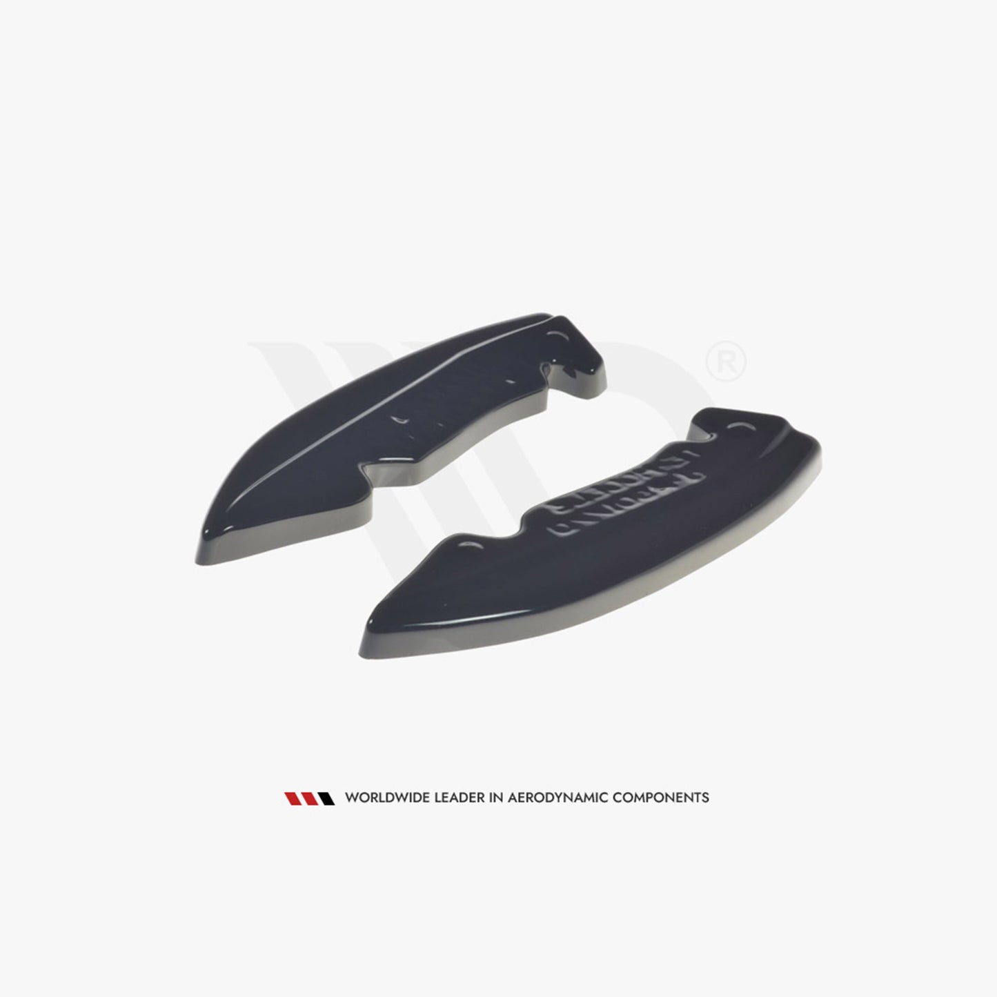 MAXTON® DESIGN Rear Side Splitters / Version 1 for Tesla Model 3