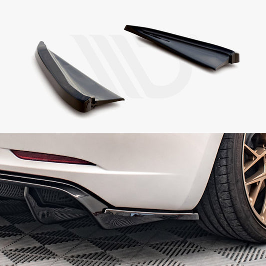 MAXTON® DESIGN Rear Side Splitters / Version 2 for Tesla Model 3 - Electrovogue