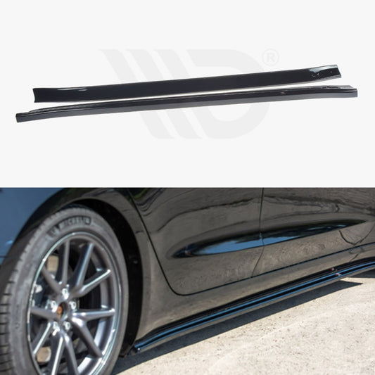 MAXTON® DESIGN Side Skirts Diffusers / Version 1 for Tesla Model 3 - Electrovogue
