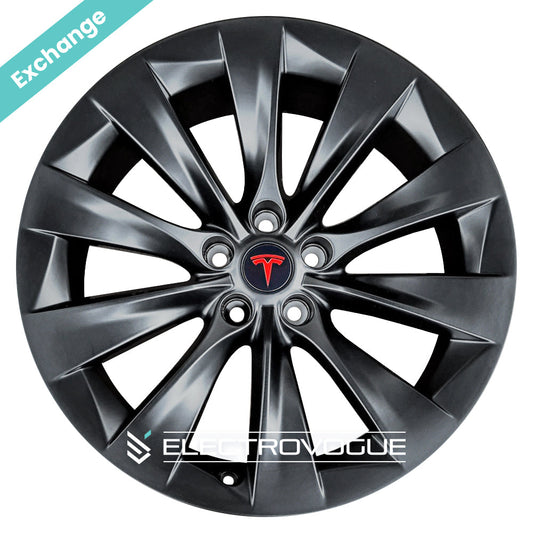 Tesla Model X Slipstream 4x 19" Alloy Wheels / Exchange