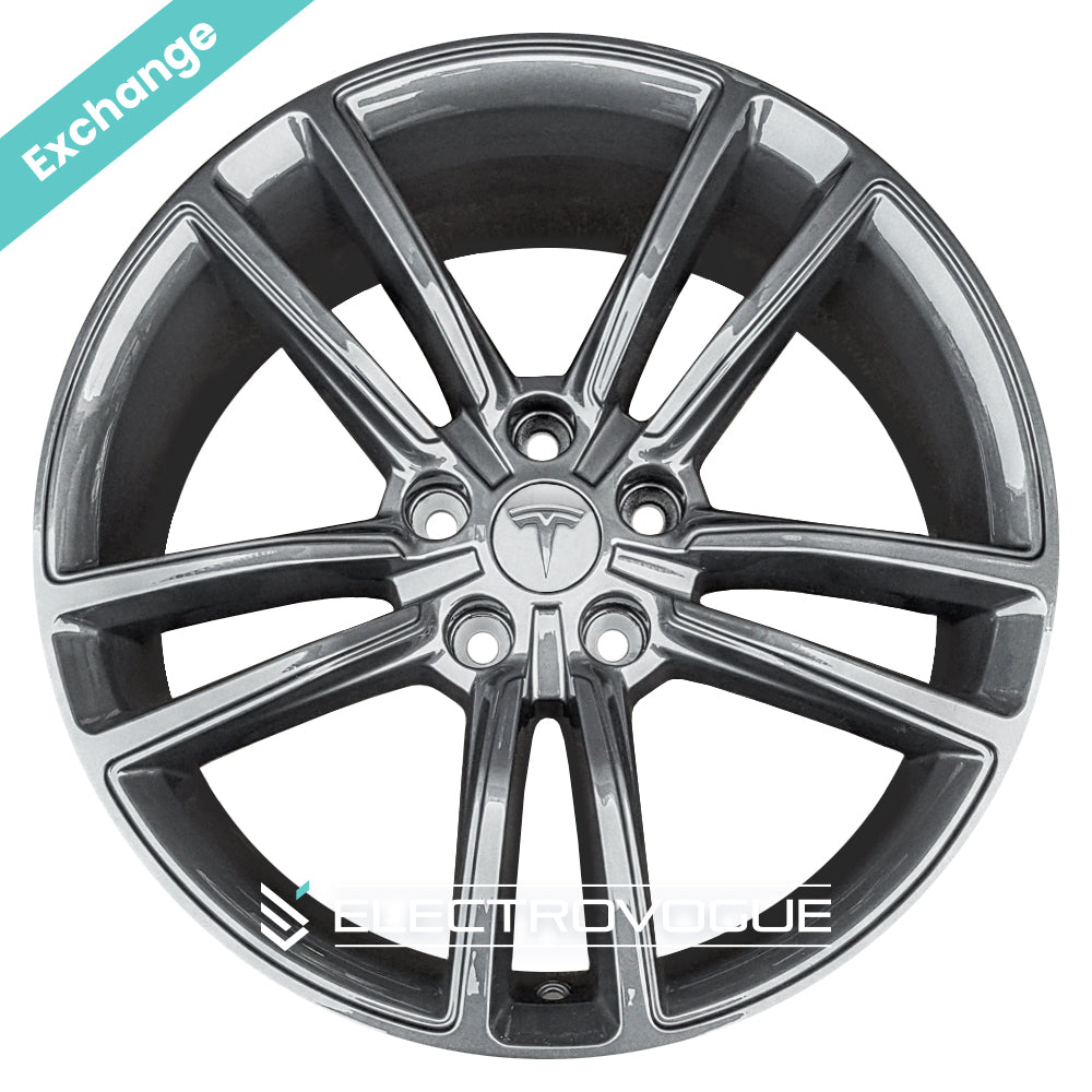 Tesla Model S Base 4x 19" Alloy Wheels / Exchange - Electrovogue