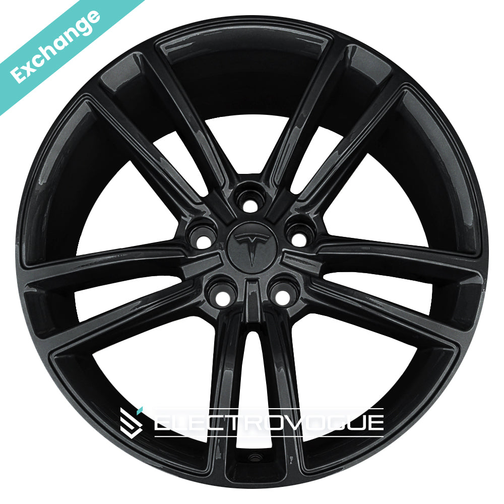 Tesla Model S Base 4x 19" Alloy Wheels / Exchange - Electrovogue