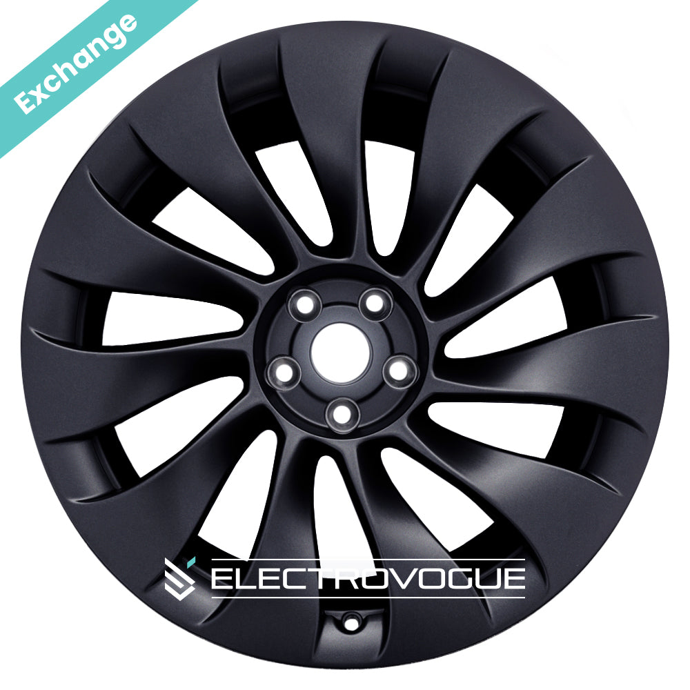 Tesla Model 3 Uberturbine 4x 20" Alloy Wheels / Exchange - Electrovogue