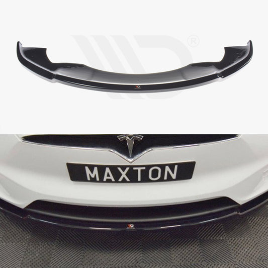 MAXTON® DESIGN Front Splitter / Version 1 for Tesla Model X