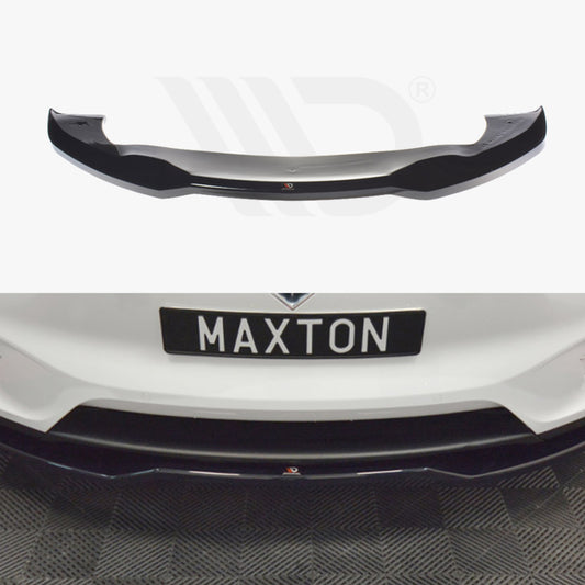 MAXTON® DESIGN Front Splitter / Version 2 for Tesla Model X - Electrovogue