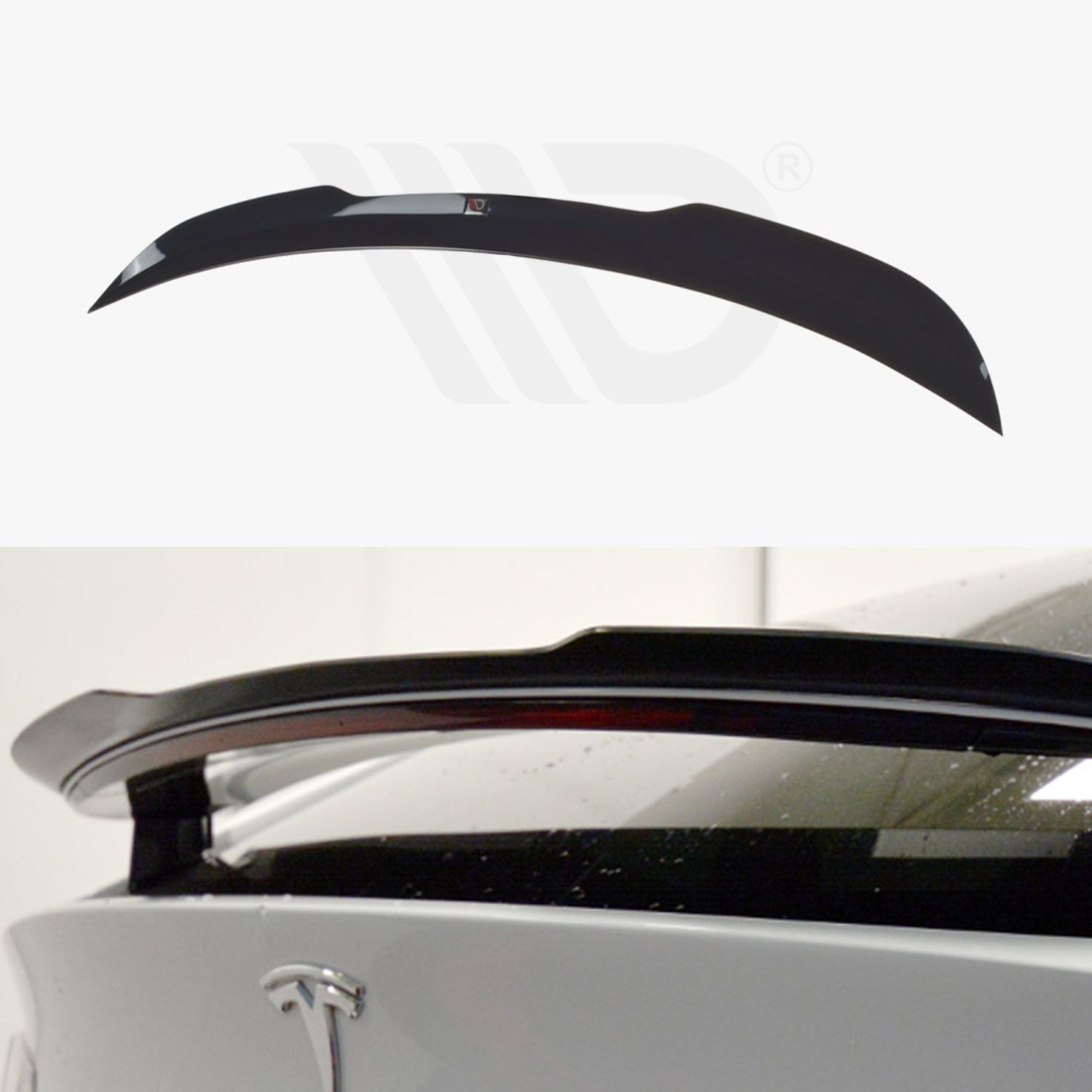 MAXTON® DESIGN Spoiler Extension / Version 1 for Tesla Model X - Electrovogue