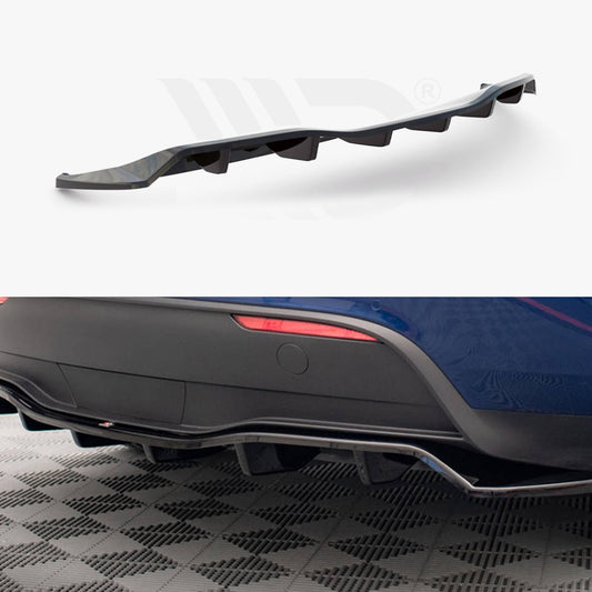 MAXTON® DESIGN Central Rear Splitter for Tesla Model Y - Electrovogue