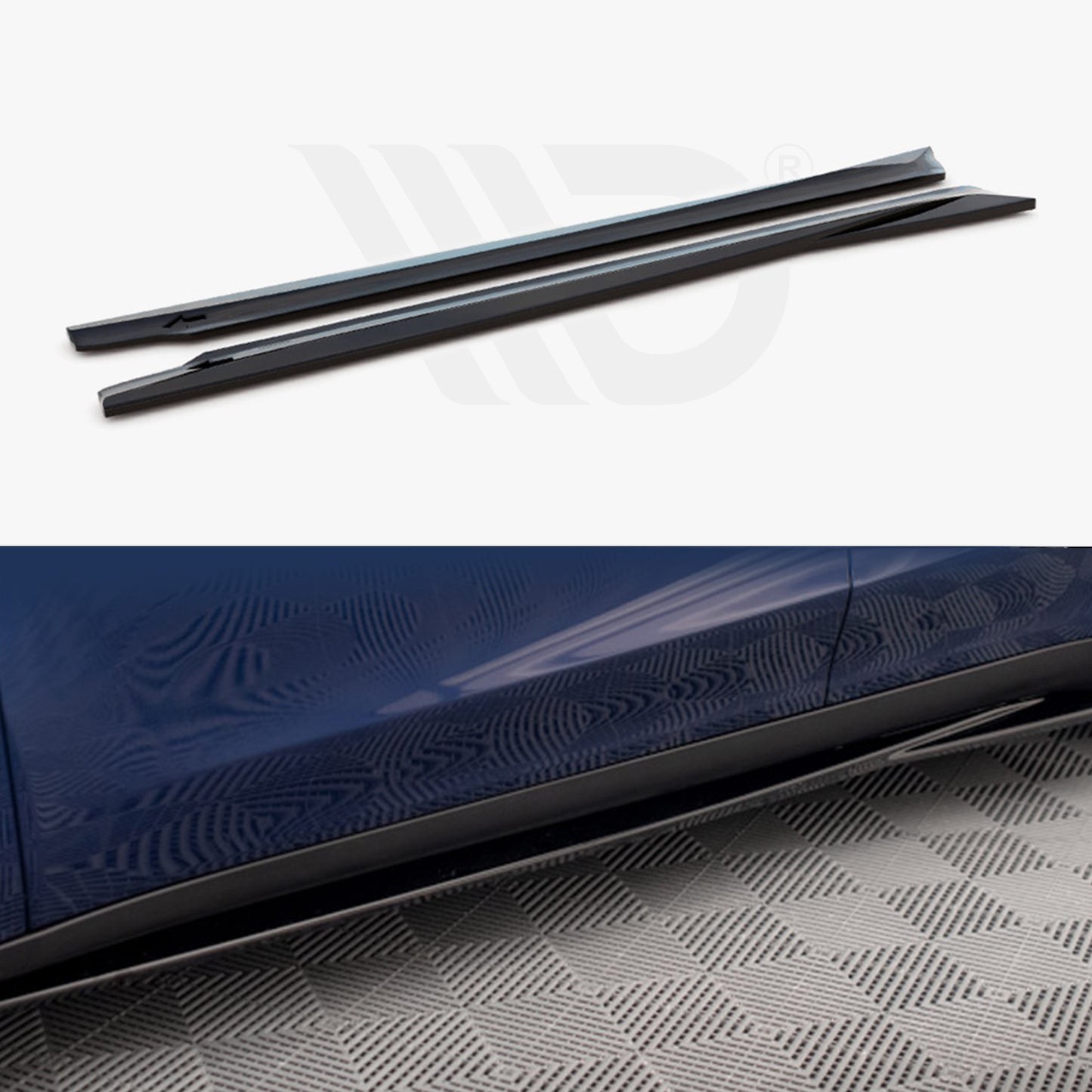 MAXTON® DESIGN Side Skirts Diffusers / Version 1 for Tesla Model Y