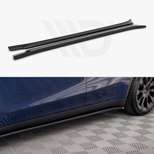 MAXTON® DESIGN Side Skirts Diffusers / Version 2 for Tesla Model Y - Electrovogue