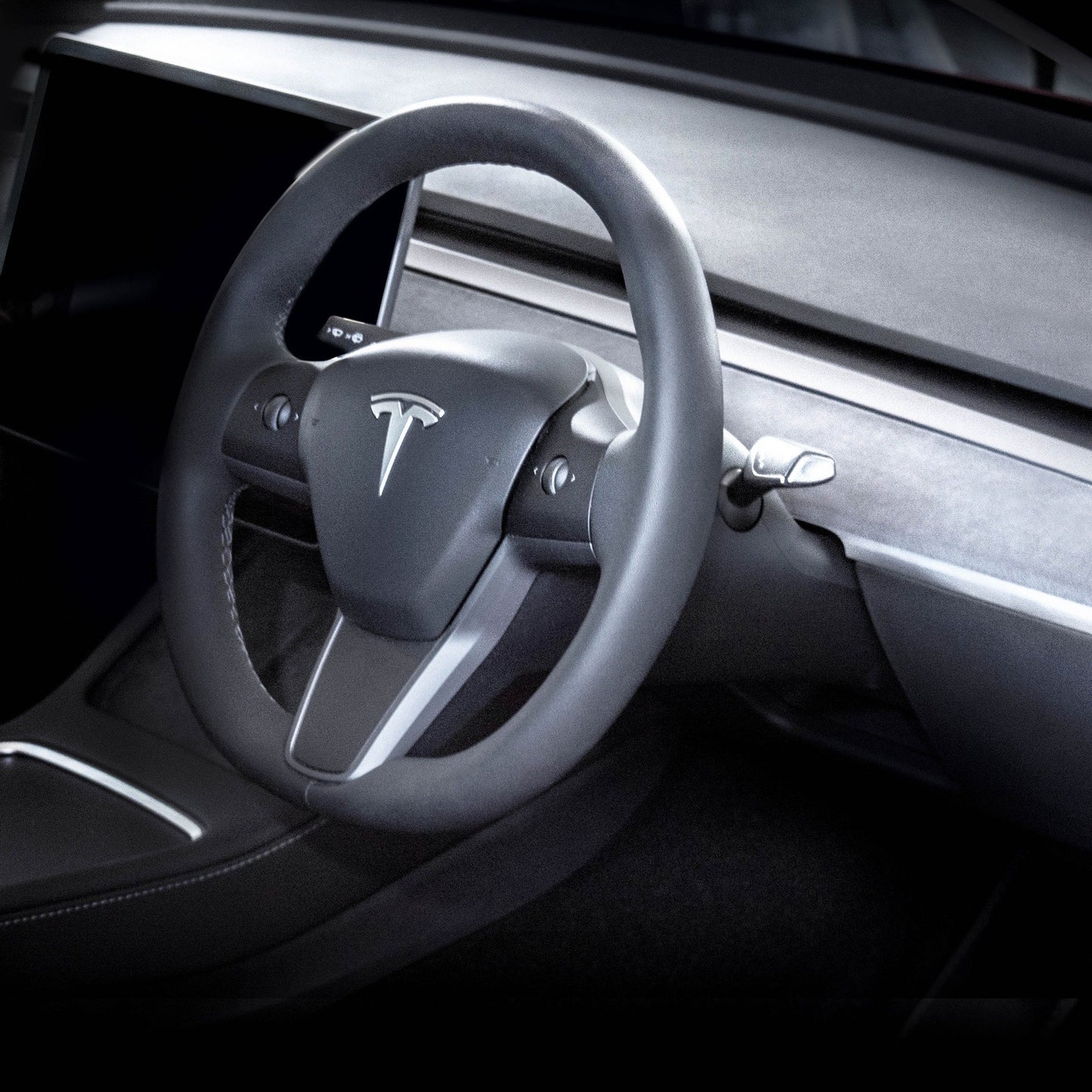 Classic Alcantara Dashboard for Tesla Model 3 / Y