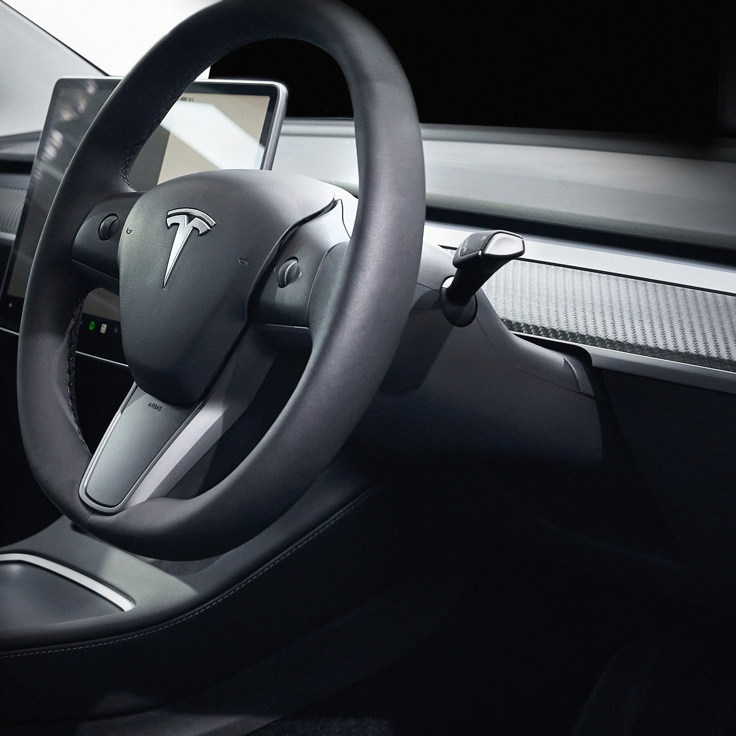 Carbon Dashboard for Tesla Model 3 / Y