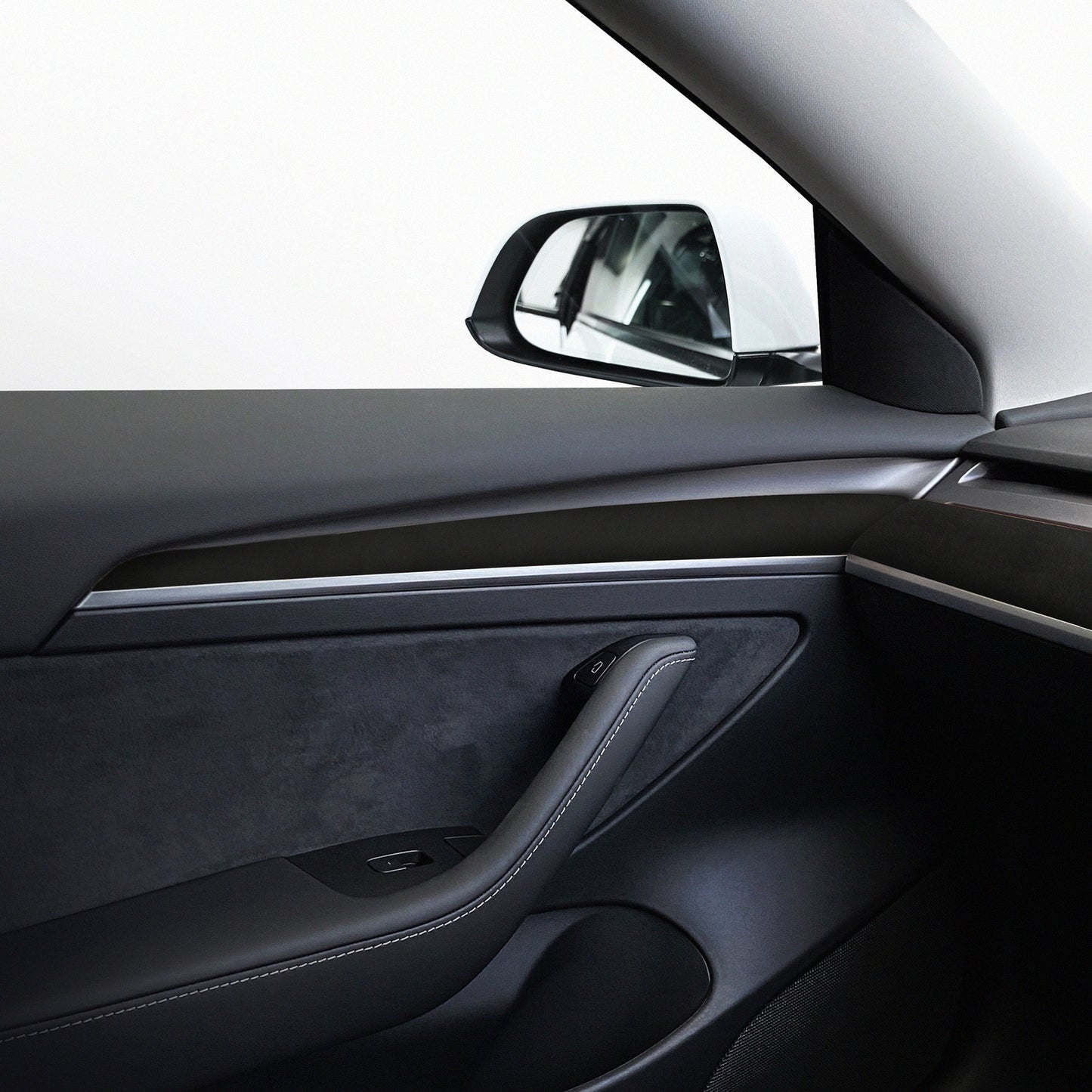 Classic Alcantara Dashboard for Tesla Model 3 / Y