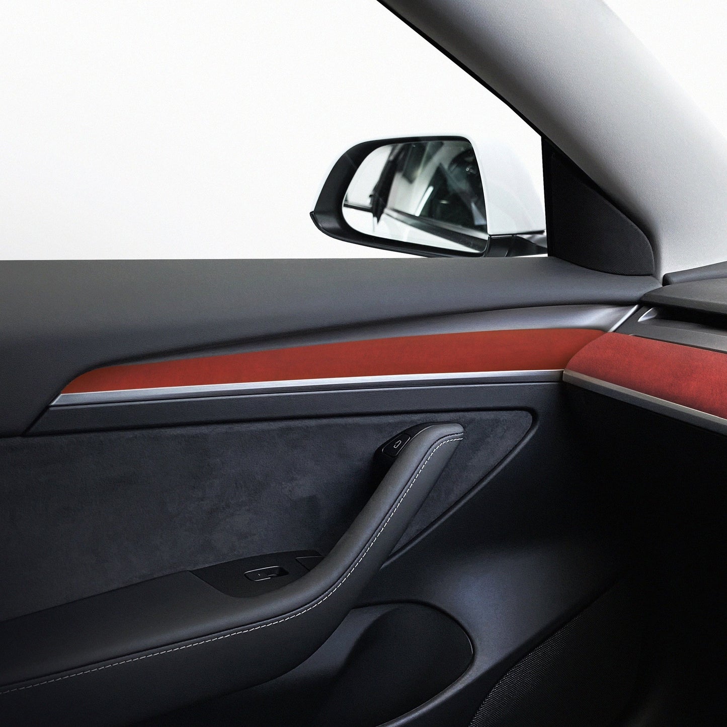 Classic Alcantara Dashboard for Tesla Model 3 / Y