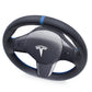 Leather Steering Wheel Re-Trim for Tesla Model 3