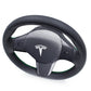Leather Steering Wheel Re-Trim for Tesla Model 3